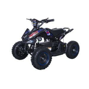 BIKEROAD Quad Electrique Raptor 800W Bleu avec LED - Quad enfant