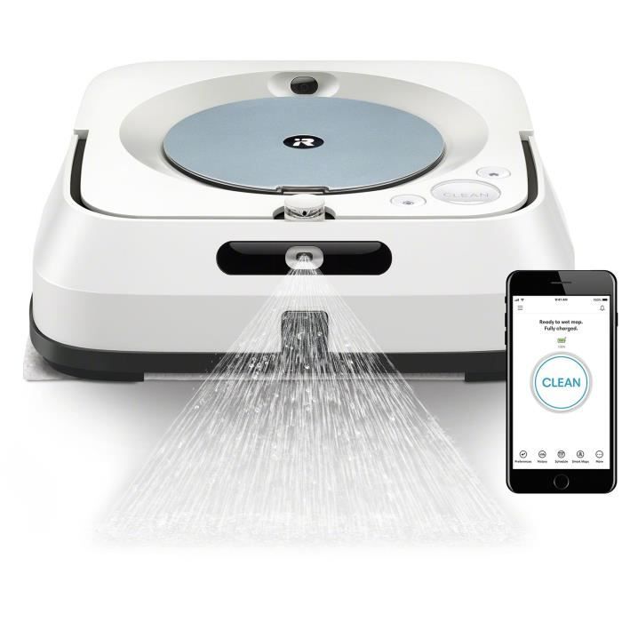 IROBOT Robot nettoyeur connecté BRAAVA M6134