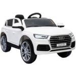 AUDI Q5 S-Line 12V blanc avec télécommande parentale - voiture électrique enfant