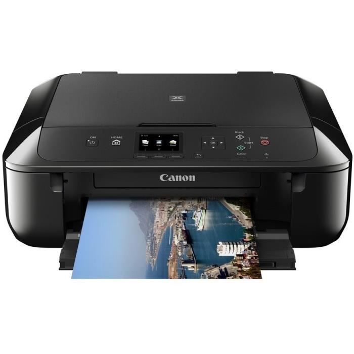 CANON Imprimante multifonction 3 en 1 Pixma MG 5750 noire - jet d'encre -  A4 - WiFi - Ecran 6,2cm - AutoPower OFF - CANON Print - EBOUTIKART